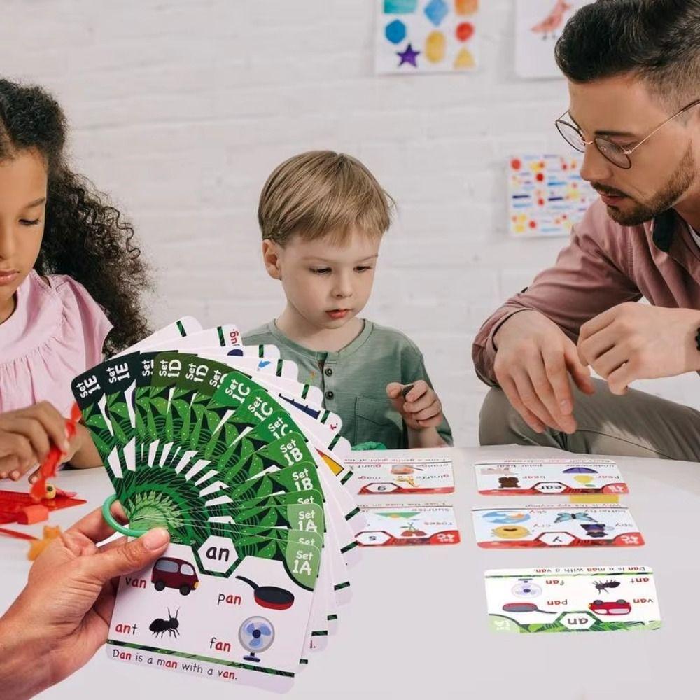 Early Educational Phonics Learning Flashcards Words&Images Phonics Flash Cards School 1 Set
Early Educational Phonics Learning Flashcards Words&Images Phonics Flash Cards School 1 Set