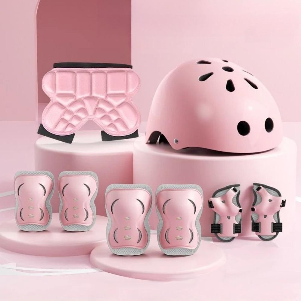 Kids Protective Gear Set for Outdoor Sports Roller Skating Cycling, Anti-Fall Safety Equipment for 2 to 15 Years Old 7-14 old рожевий
Kids Protective Gear Set for Outdoor Sports Roller Skating Cycling, Anti-Fall Safety Equipment for 2 to 15 Years Old 7-14 old рожевий