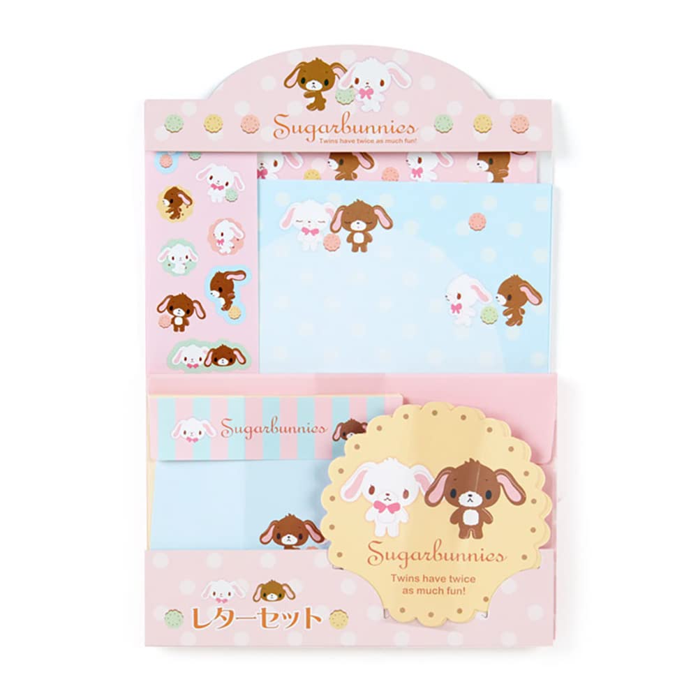 Sanrio Letter Set Sugar Bunnies Memories of Sanrio Heisei Design Series Characters x x cm 672971 SANRIO 14.5 0.8 19.5
Sanrio Letter Set Sugar Bunnies Memories of Sanrio Heisei Design Series Characters x x cm 672971 SANRIO 14.5 0.8 19.5