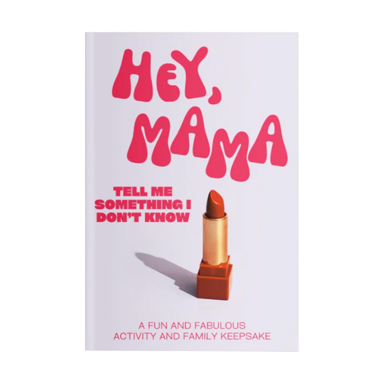 Hey Mama Tell Me Something I Don t Know Journal Activity Book for Moms Family Keepsake Memory Book Gift One Size
Hey Mama Tell Me Something I Don t Know Journal Activity Book for Moms Family Keepsake Memory Book Gift One Size