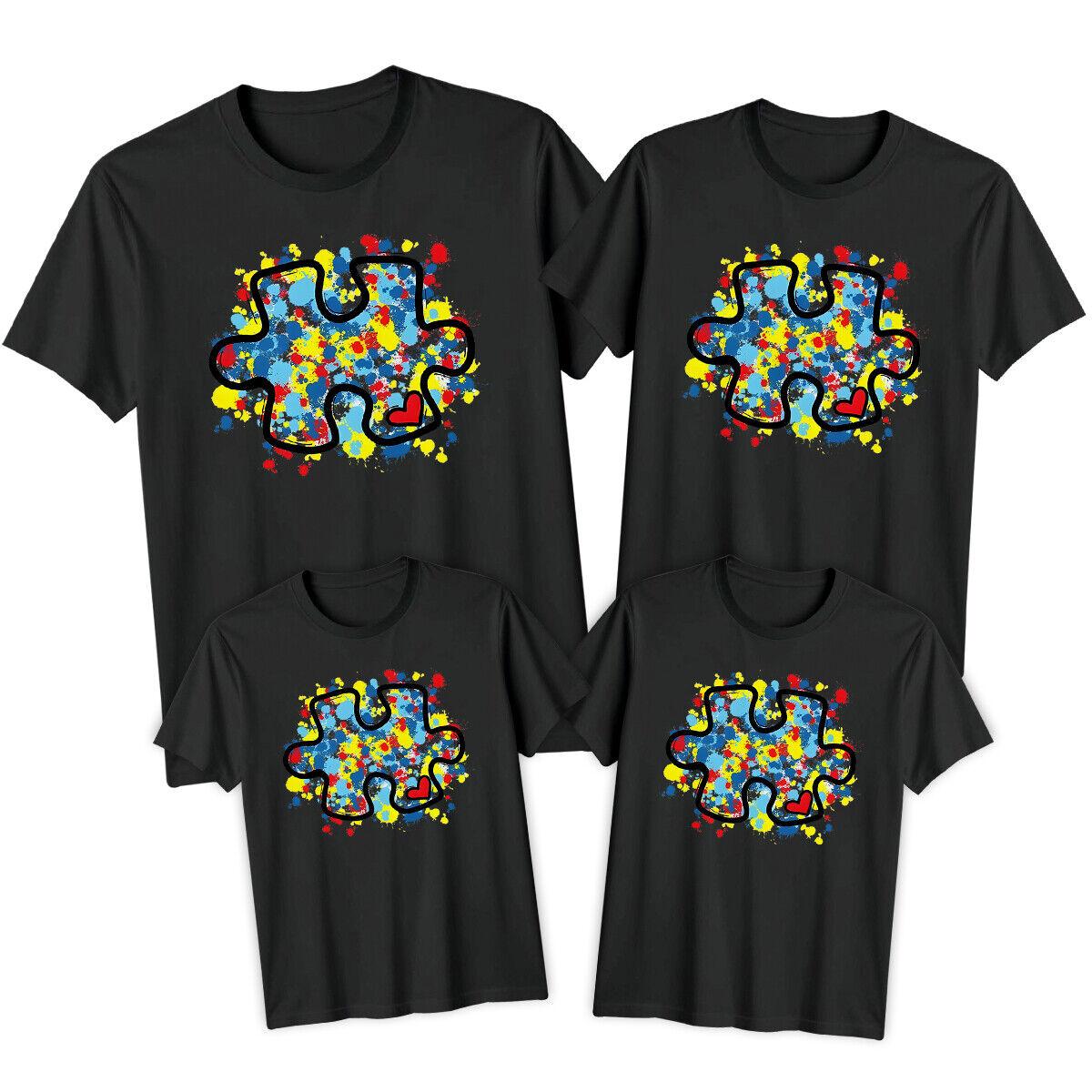 Family Puzzle Piece Autism Awareness Day 100% Cotton T-shirt Mens Tees Top Tee Spectrum Acceptance #AD 4XL
Family Puzzle Piece Autism Awareness Day 100% Cotton T-shirt Mens Tees Top Tee Spectrum Acceptance #AD 4XL