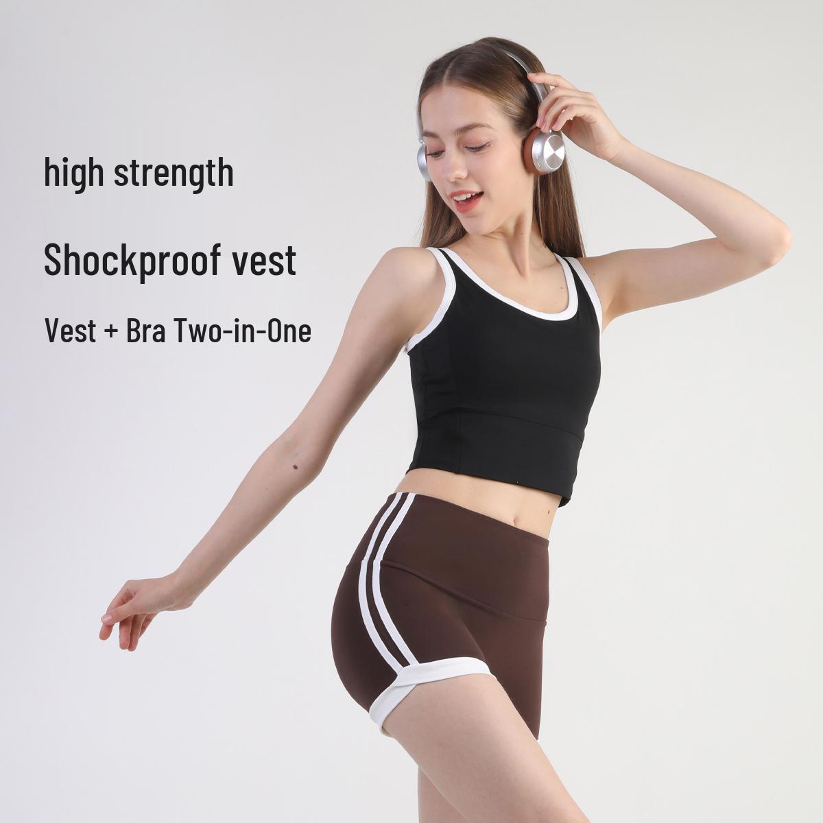 Yuying Women s Color Block I-Back Sports Vest with Chest Pad S
Yuying Women s Color Block I-Back Sports Vest with Chest Pad S