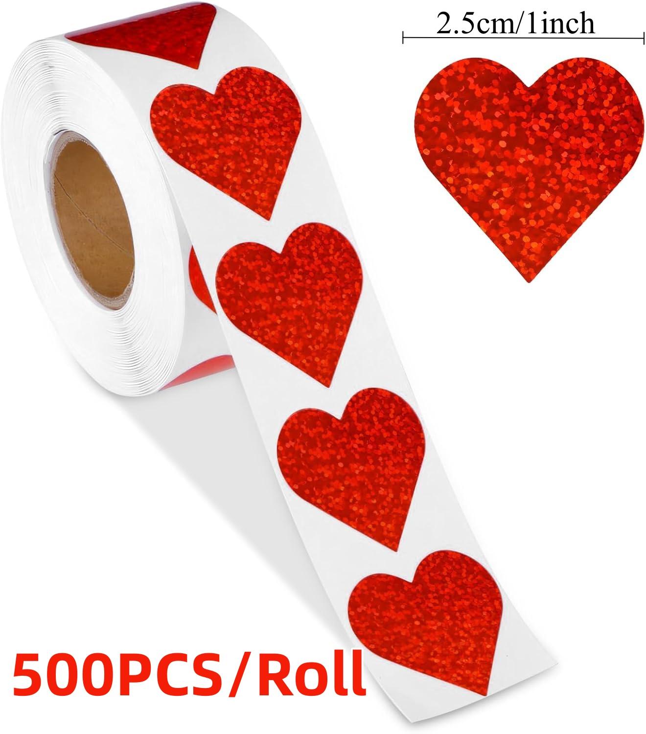 1-5Rolls Red Pink Heart Stickers(500pcs/Roll)for Valentines Day Wedding Gift Packing Bag Packaging Labels Love DIY Stickers 1Roll
1-5Rolls Red Pink Heart Stickers(500pcs/Roll)for Valentines Day Wedding Gift Packing Bag Packaging Labels Love DIY Stickers 1Roll