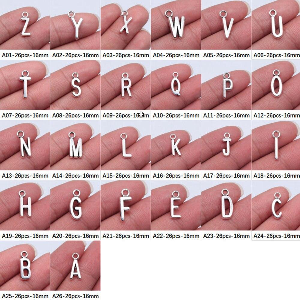 Новое поступление, подвески в виде старинных серебряных букв для изготовления ювелирных изделий, подарков для женщин
Новое поступление, подвески в виде старинных серебряных букв для изготовления ювелирных изделий, подарков для женщин