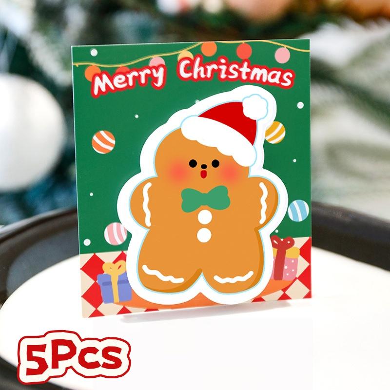 5 шт. Рождественские липкие заметки в форме Санта-Клауса, снеговика, елки, мультяшные школьные принадлежности каваии, блокнот для заметок, студенческие канцелярские подарки
5 шт. Рождественские липкие заметки в форме Санта-Клауса, снеговика, елки, мультяшные школьные принадлежности каваии, блокнот для заметок, студенческие канцелярские подарки