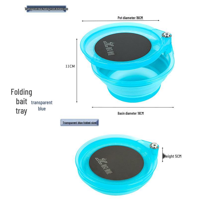 Portable Folding Bait Basin: Durable, Multifunctional, Space-Saving Lure Mixing Basin синій
Portable Folding Bait Basin: Durable, Multifunctional, Space-Saving Lure Mixing Basin синій