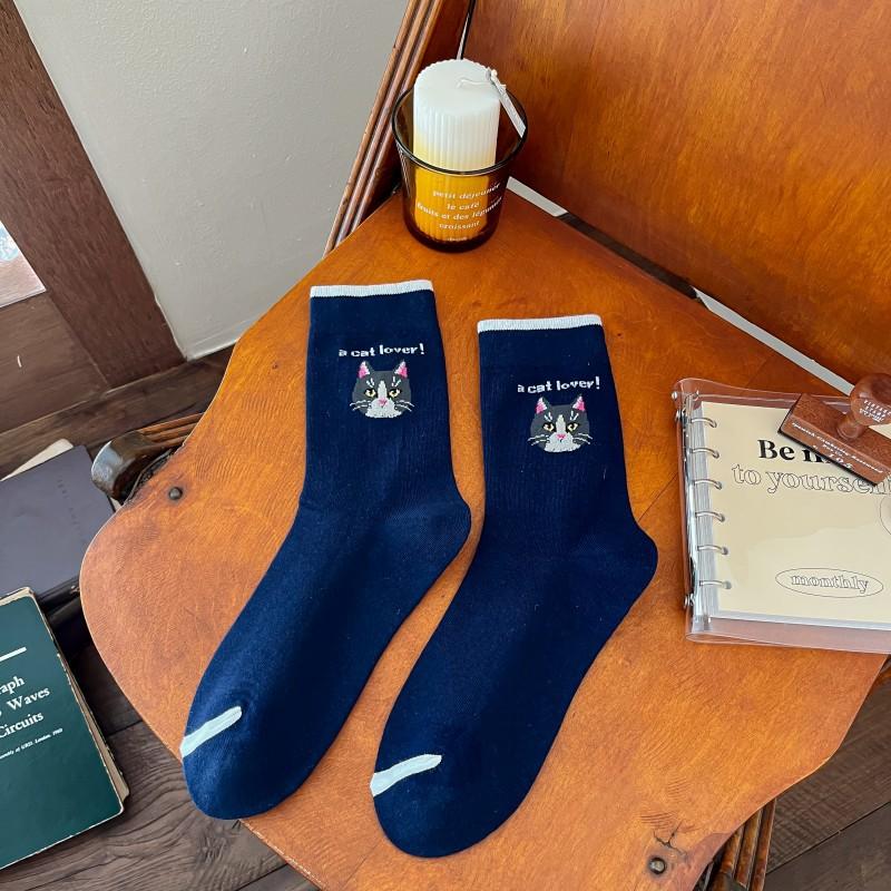 Autumn And Winter Socks For Children Cute Cartoon Cat Avatar Socks Japanese Student Casual Cotton Socks Personality Mid-Leg Trendy Socks One size fits all
Autumn And Winter Socks For Children Cute Cartoon Cat Avatar Socks Japanese Student Casual Cotton Socks Personality Mid-Leg Trendy Socks One size fits all