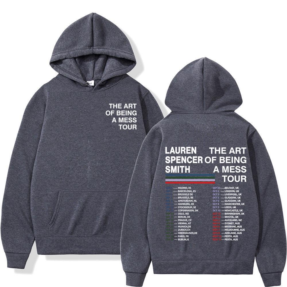 Lauren Spencer Smith The Art of Being A Mess Tour Vintage Hoodie Men s Women Fashion Pullover Long-sleeved Comfort Sweatshirt L
Lauren Spencer Smith The Art of Being A Mess Tour Vintage Hoodie Men s Women Fashion Pullover Long-sleeved Comfort Sweatshirt L