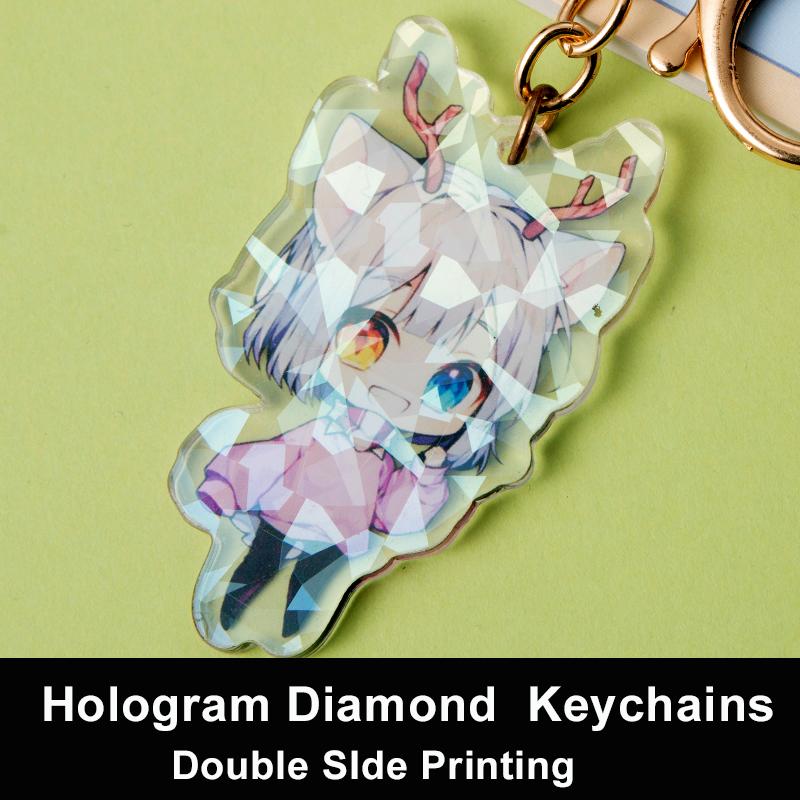 Custom Keychains Cartoon Llavero Photo Anime Transparent Charm Hologram Clear Acrylic Personalized Key Rings for Gift 5CM(2inch)
Custom Keychains Cartoon Llavero Photo Anime Transparent Charm Hologram Clear Acrylic Personalized Key Rings for Gift 5CM(2inch)
