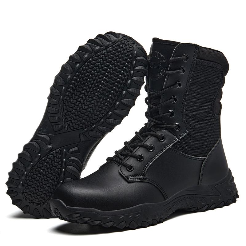 Steel Toe Cap Outdoor Work Boots: Durable, Comfortable, Anti-Puncture High-Top Safety Shoes Black, Size 37
Steel Toe Cap Outdoor Work Boots: Durable, Comfortable, Anti-Puncture High-Top Safety Shoes Black, Size 37