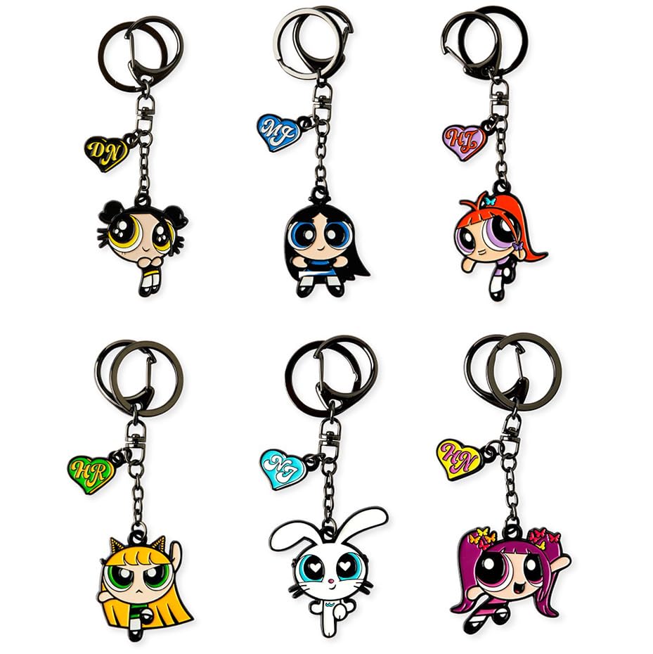 Резиновый брелок для ключей 6 предметов, логотип персонажа Powerpuff Girls, 3D брелок, брелок Powerpuff Girls, брелок Powerpuff Goods, резиновый брелок Blossom Bubbles Buttercup
Резиновый брелок для ключей 6 предметов, логотип персонажа Powerpuff Girls, 3D брелок, брелок Powerpuff Girls, брелок Powerpuff Goods, резиновый брелок Blossom Bubbles Buttercup