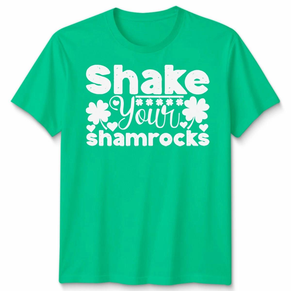 St Patricks Day Shake Your Shamrocks T Shirt Mens Womens Irish Clover S
St Patricks Day Shake Your Shamrocks T Shirt Mens Womens Irish Clover S