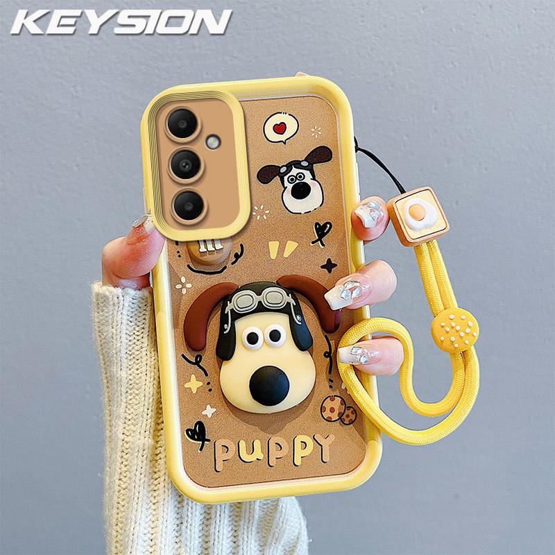 KEYSION Shockproof Case for Samsung S26 Ultra 5G with Lanyard Soft Silicone Cute 3D Cartoon Doll Phone Cover for Galaxy S26+ Plus for Galaxy S26
KEYSION Shockproof Case for Samsung S26 Ultra 5G with Lanyard Soft Silicone Cute 3D Cartoon Doll Phone Cover for Galaxy S26+ Plus for Galaxy S26