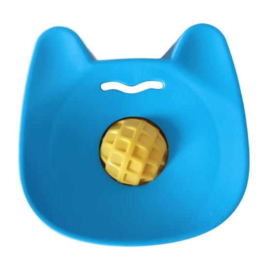 Pet Lick Bowl Slow Feeder Bowl with Rolling Ball Dog Dish with Non-Slip Base Cat Licking Toy for Liquid Treats Yogurt Bone Broth Size#A синій
Pet Lick Bowl Slow Feeder Bowl with Rolling Ball Dog Dish with Non-Slip Base Cat Licking Toy for Liquid Treats Yogurt Bone Broth Size#A синій