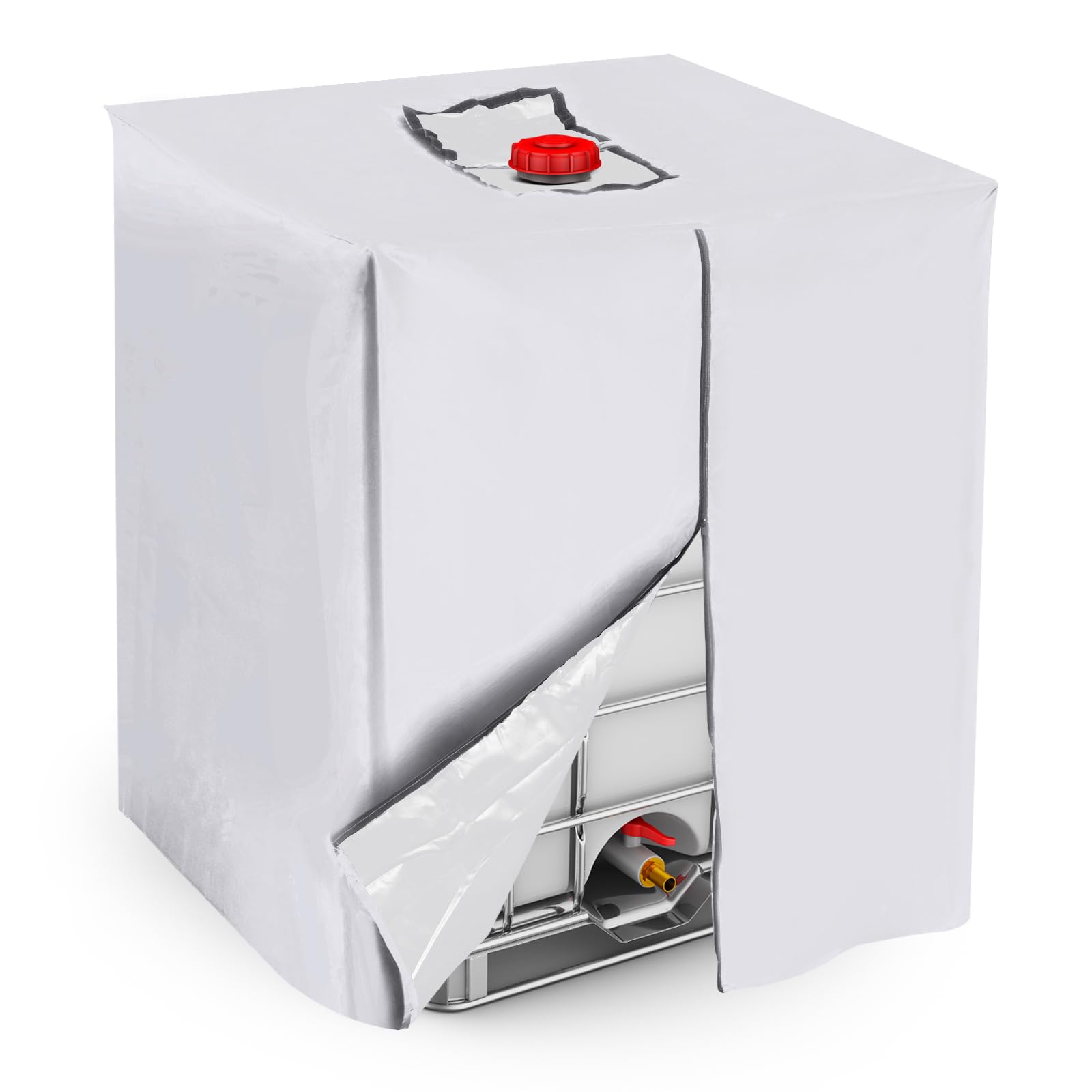 uxcell Zipper I BC Tote Cover 275 Gallon 210D Oxford Waterproof Awning Rainwater Tank Protective Cover 1000L for Outdoor Garden x x (39.37 47.24
uxcell Zipper I BC Tote Cover 275 Gallon 210D Oxford Waterproof Awning Rainwater Tank Protective Cover 1000L for Outdoor Garden x x (39.37 47.24