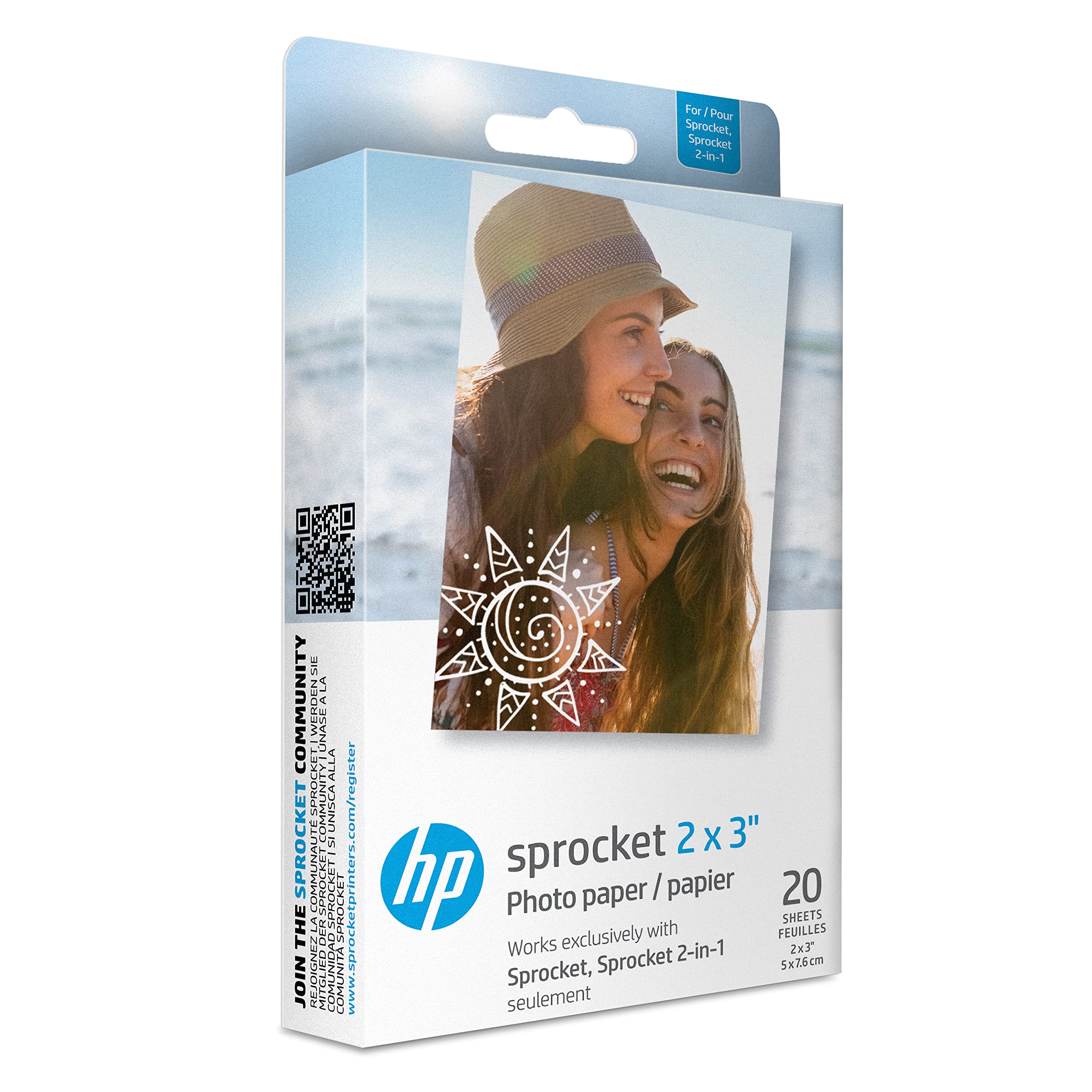 Фотобумага HP 1AH01A Wireless ZINK 2x3 дюйма с клейкой основой, 20 листов, 20 листов/белая
Фотобумага HP 1AH01A Wireless ZINK 2x3 дюйма с клейкой основой, 20 листов, 20 листов/белая