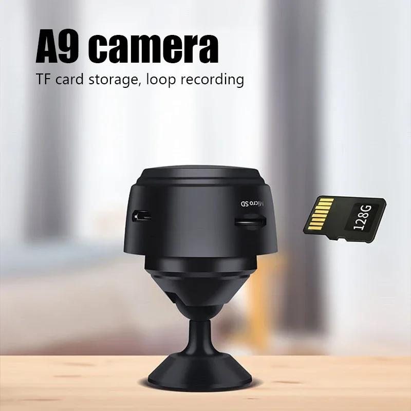 WiFi Wireless Monitoring Security Protection Remote Monitor Camcorders Video Surveillance Smart HomeA9 Mini Camera чорний
WiFi Wireless Monitoring Security Protection Remote Monitor Camcorders Video Surveillance Smart HomeA9 Mini Camera чорний