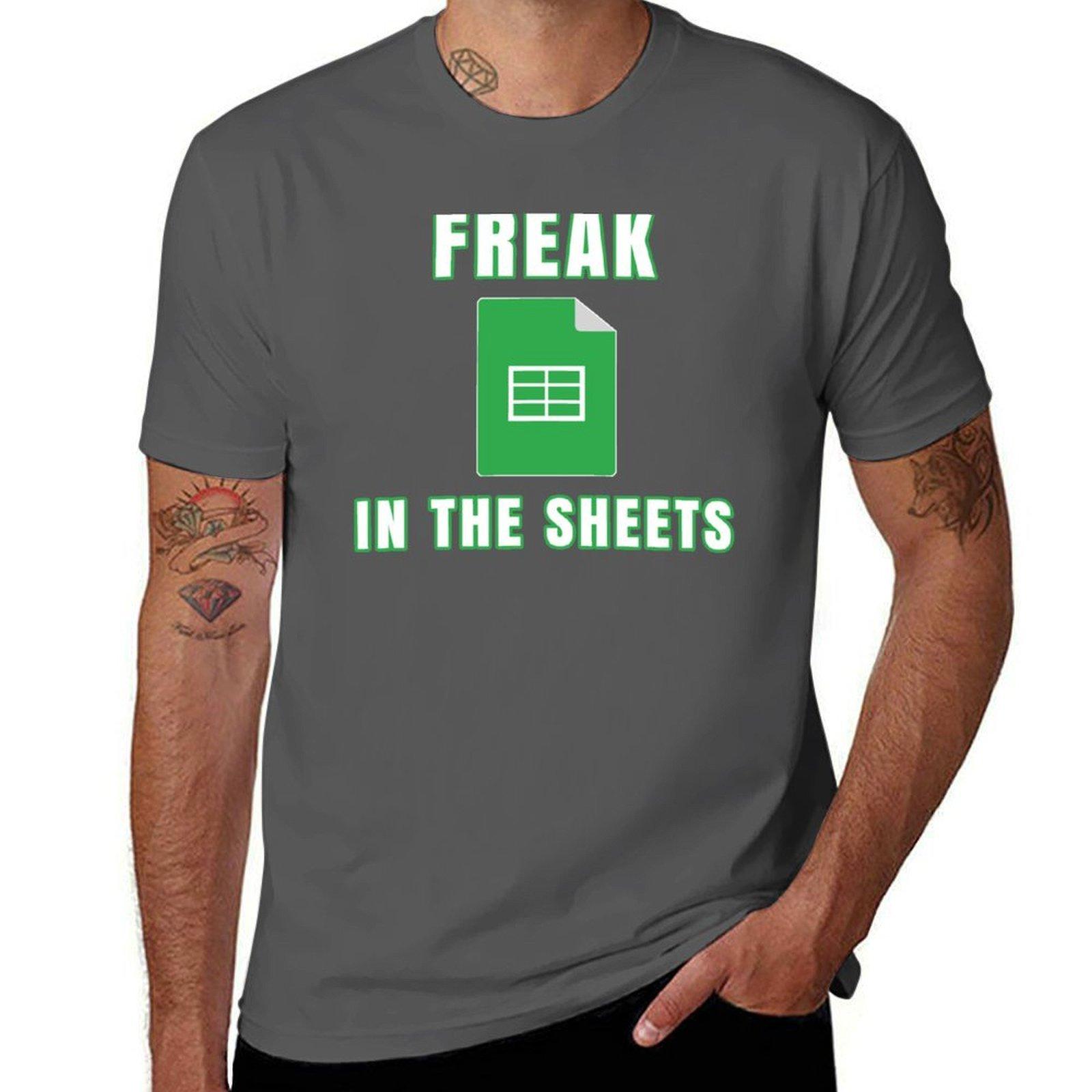 Freak in the Sheets - Funny Spreadsheet T-Shirt man t shirts graphic funny t shirts man T-Shirt 4XL
Freak in the Sheets - Funny Spreadsheet T-Shirt man t shirts graphic funny t shirts man T-Shirt 4XL