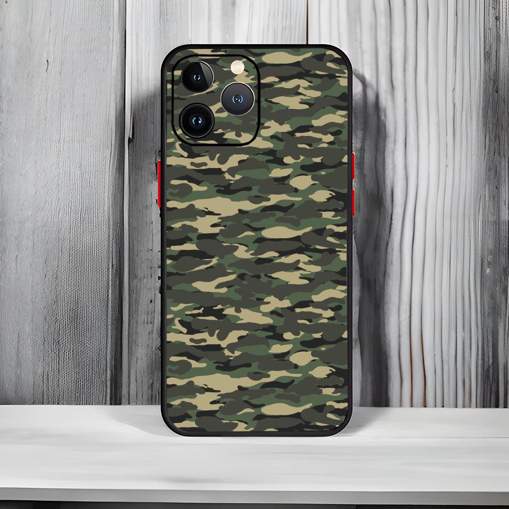Camouflage Camo Military Art Phone Case Black Matte Thin Phone Case For iPhone17 16 15 14 13 ProMax iphone17air
Camouflage Camo Military Art Phone Case Black Matte Thin Phone Case For iPhone17 16 15 14 13 ProMax iphone17air