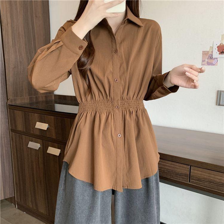 Plus Size Hong Kong Style Waist-Slimming Long Sleeve Collar Shirt, Autumn 2025 - Fashionable, Youthful Women s Top 3XL (160-180 cm)
Plus Size Hong Kong Style Waist-Slimming Long Sleeve Collar Shirt, Autumn 2025 - Fashionable, Youthful Women s Top 3XL (160-180 cm)