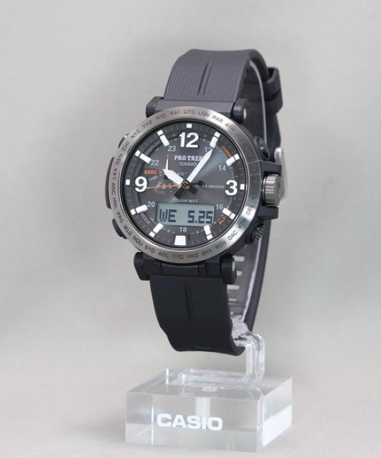 Casio Pro Trek PRW-6611Y-1JF – Сонячна радіокерована годинник для активного відпочинку, Браслет з біомаси, Чорний, Чоловічий
Casio Pro Trek PRW-6611Y-1JF – Сонячна радіокерована годинник для активного відпочинку, Браслет з біомаси, Чорний, Чоловічий