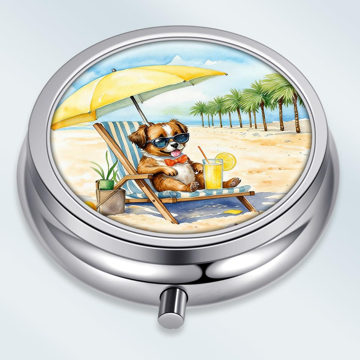 Portable Pill Box with 3 Compartments, Mini Metal Medicine Organizer Case, Cute Printed Pill Container for Vitamins, Pills, Jewelry, Travel, Daily Use разноцветный
Portable Pill Box with 3 Compartments, Mini Metal Medicine Organizer Case, Cute Printed Pill Container for Vitamins, Pills, Jewelry, Travel, Daily Use разноцветный