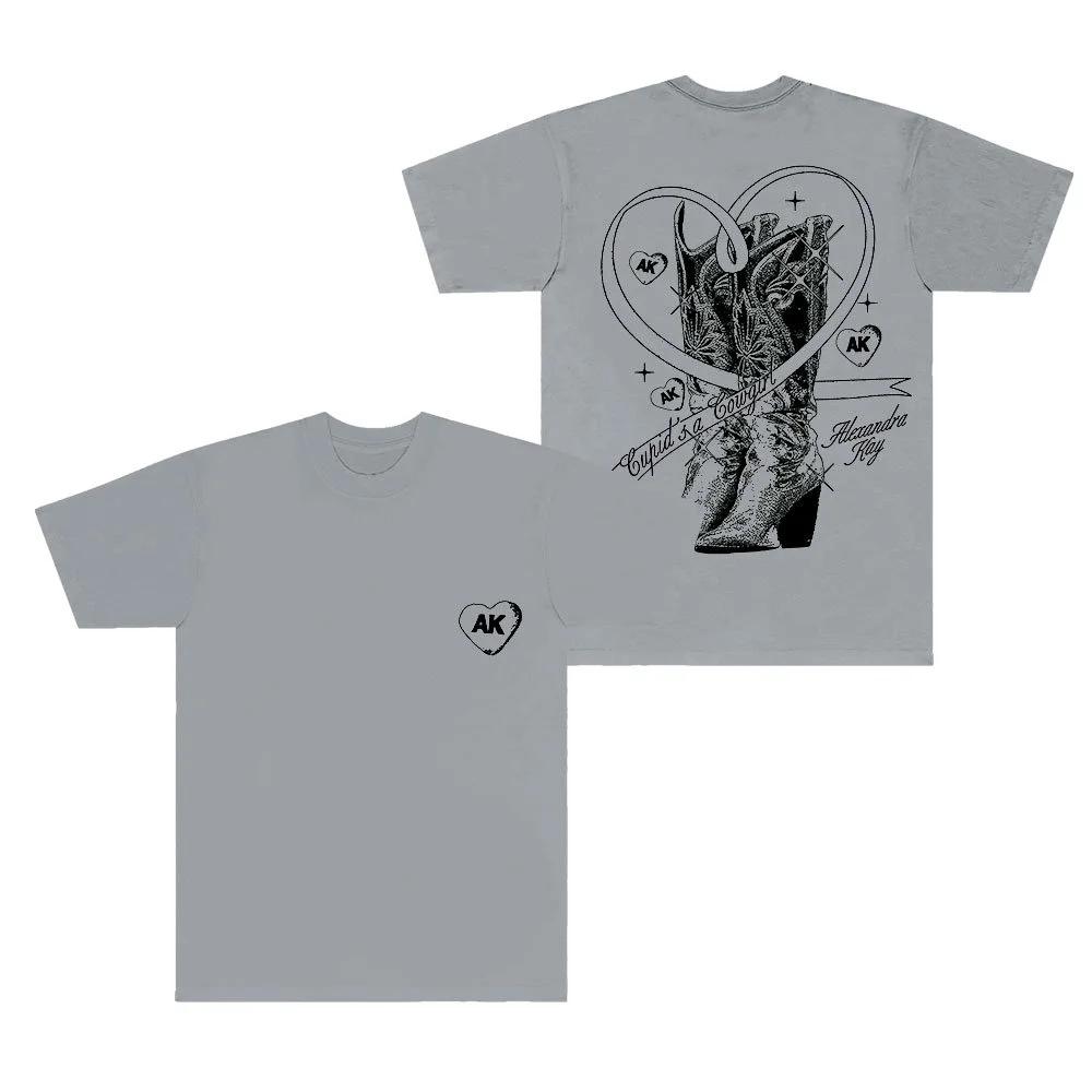 Alexandra Kay Boot T-Shirts Second Wind Tour Merch Women Men Fashion Short Sleeve Tee Fashion High-quality Tops 3XL
Alexandra Kay Boot T-Shirts Second Wind Tour Merch Women Men Fashion Short Sleeve Tee Fashion High-quality Tops 3XL
