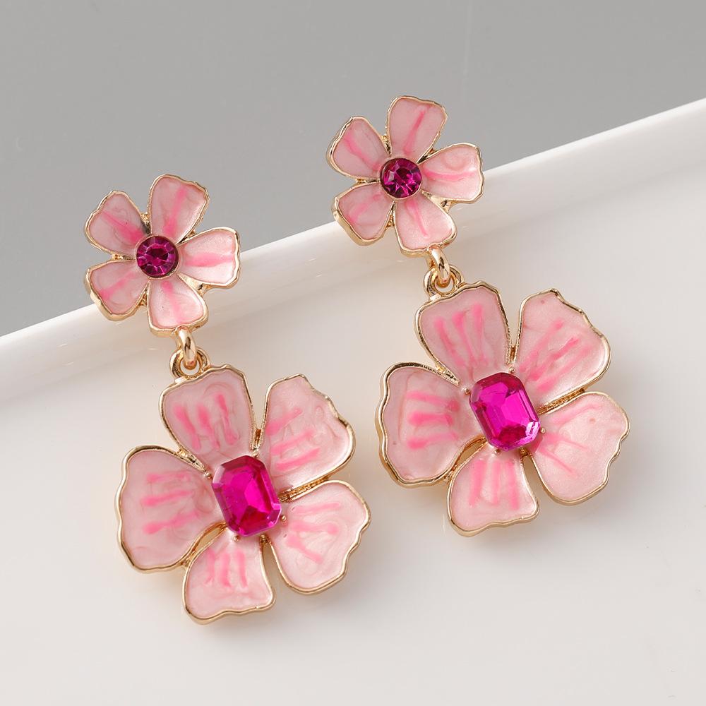 Новий стиль Креативні металеві сережки з квітами для жінок. Симпатичні плюмерії. Сережки-гвоздики з квітами вишні. Ювелірні вироби. рожевий
Новий стиль Креативні металеві сережки з квітами для жінок. Симпатичні плюмерії. Сережки-гвоздики з квітами вишні. Ювелірні вироби. рожевий