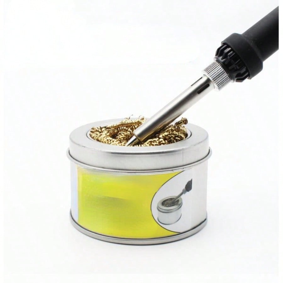 1 шт. Шарик для чистки, сетчатый фильтр для паяльника, чистящий наконечник для медной проволоки, шар для очистки металлического шлака золотой
1 шт. Шарик для чистки, сетчатый фильтр для паяльника, чистящий наконечник для медной проволоки, шар для очистки металлического шлака золотой