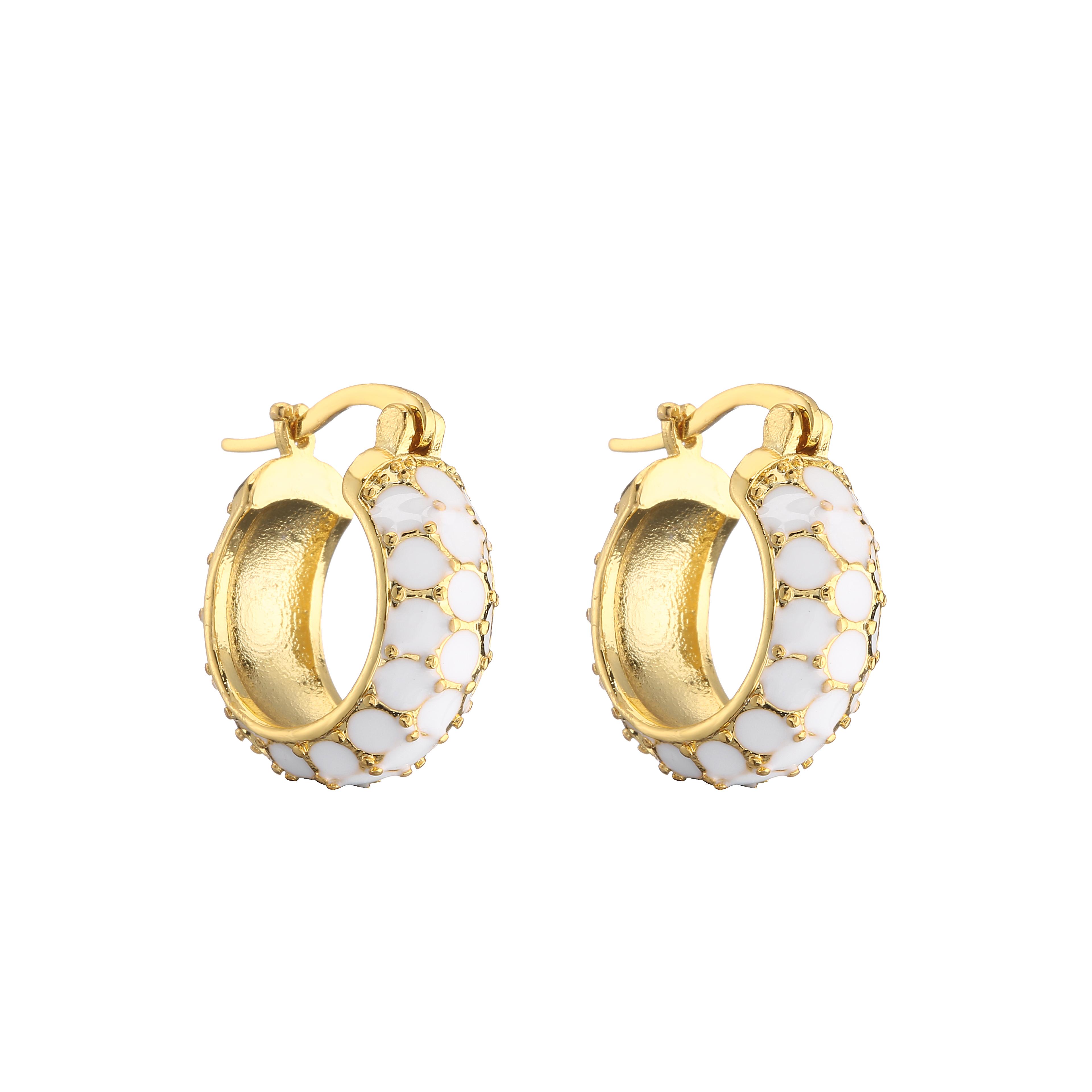 HECHENG,1 Pair,Geometric Irregular Brass Earrings,Circle Dripping Oil Hoop Earrings,Enamel Earrings For Women
HECHENG,1 Pair,Geometric Irregular Brass Earrings,Circle Dripping Oil Hoop Earrings,Enamel Earrings For Women