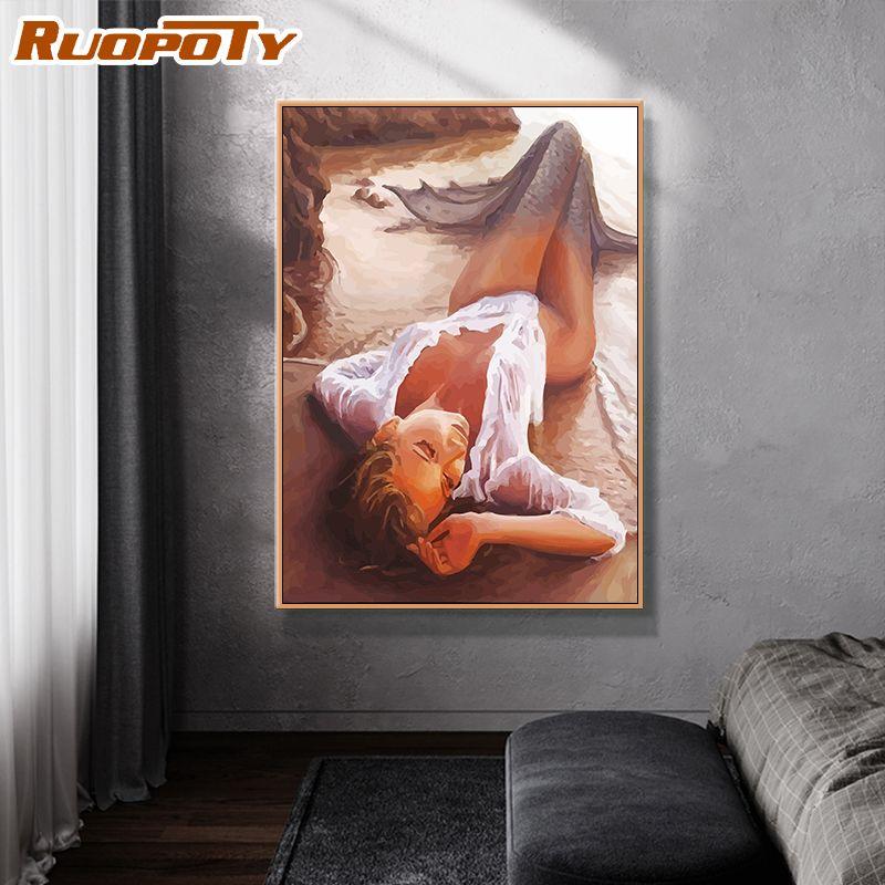 Ruopoty Сексуальная женская картина маслом по номерам для взрослых Diy акриловая краска рука окрашена для домашнего украшения 40x50CM с DIY кадр
Ruopoty Сексуальная женская картина маслом по номерам для взрослых Diy акриловая краска рука окрашена для домашнего украшения 40x50CM с DIY кадр