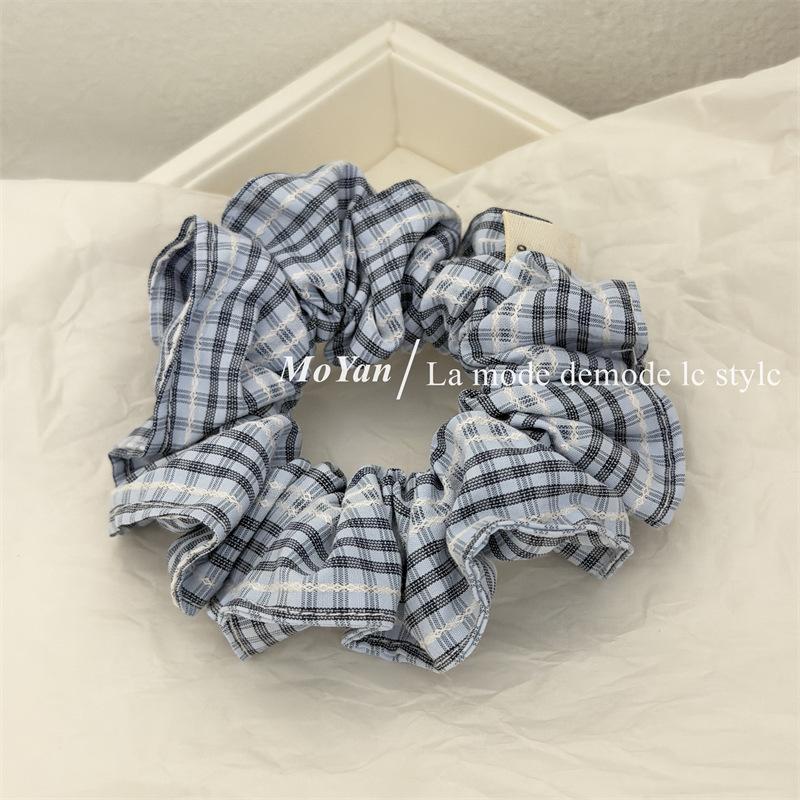 Checkered Fabric Small Intestine Hairband, Fresh Ponytail Hair Tie, Headband, Hair Rope Head Accessory black checkered pattern
Checkered Fabric Small Intestine Hairband, Fresh Ponytail Hair Tie, Headband, Hair Rope Head Accessory black checkered pattern