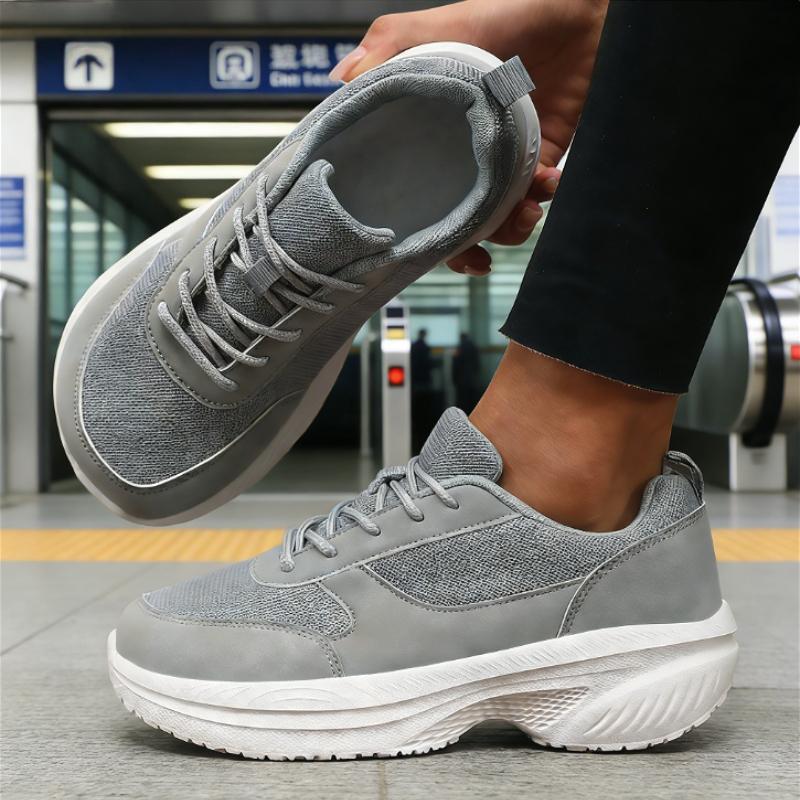 Women s Sports Sneakers Wide Toe Casual Breathable Mesh Platform Sole Comfortable Walking Running Sneakers Trend Ladies Footwear 36 сірий колір
Women s Sports Sneakers Wide Toe Casual Breathable Mesh Platform Sole Comfortable Walking Running Sneakers Trend Ladies Footwear 36 сірий колір