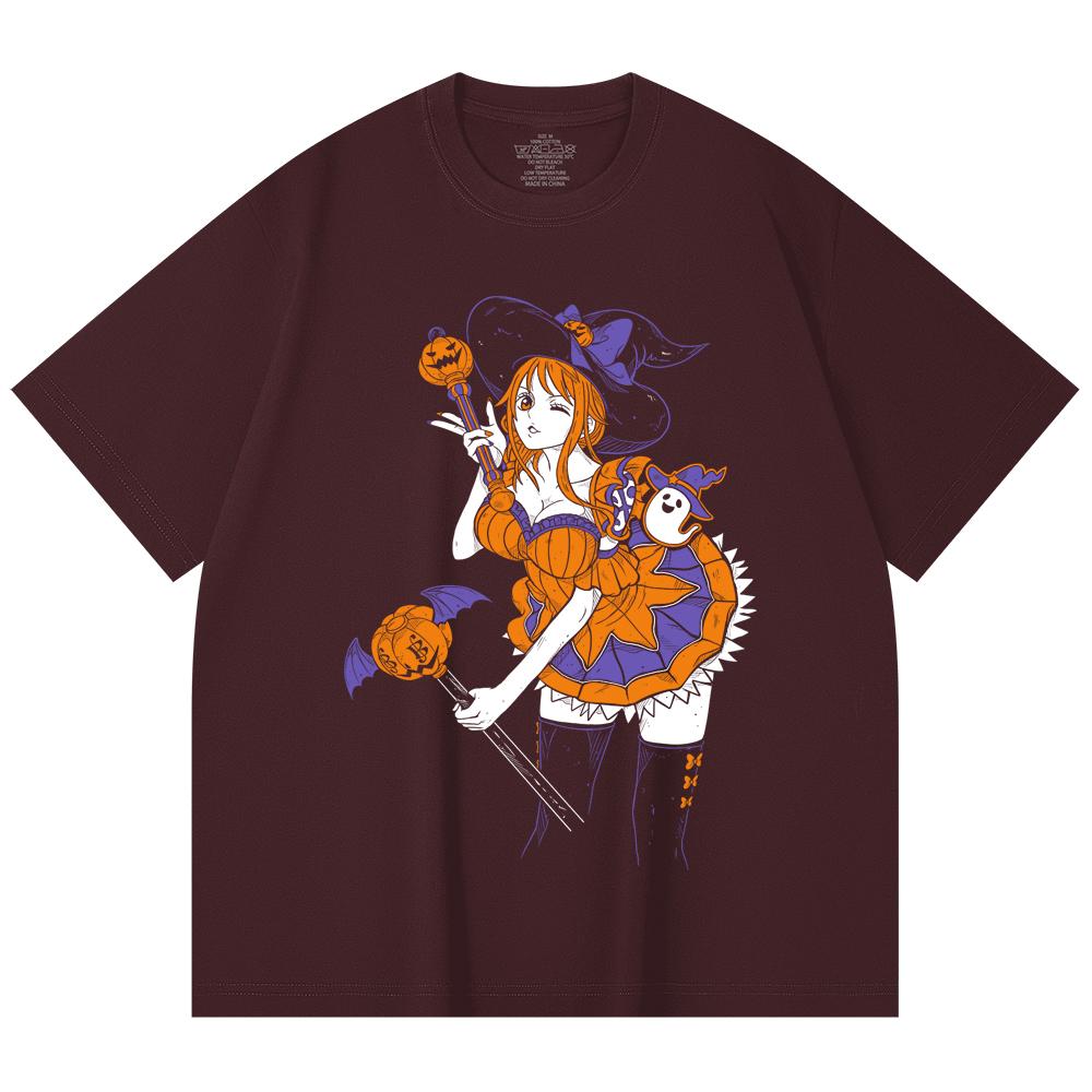 230 Gsm 100% Cotton One Piece V34 Nami Halloween Print Unisex Heavy Cotton T Shirt 2XL вина червоного кольору
230 Gsm 100% Cotton One Piece V34 Nami Halloween Print Unisex Heavy Cotton T Shirt 2XL вина червоного кольору