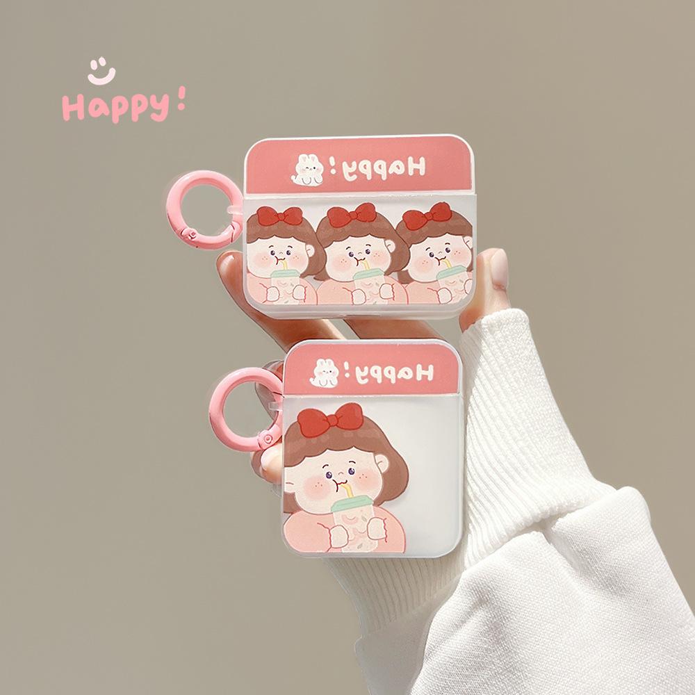 Fruit tea girl подходит для защитного чехла Apple AirPods2 soft pro 2 Bluetooth-гарнитура чехол 3-го поколения силиконовый мягкий и милый airpods Pro белый
Fruit tea girl подходит для защитного чехла Apple AirPods2 soft pro 2 Bluetooth-гарнитура чехол 3-го поколения силиконовый мягкий и милый airpods Pro белый