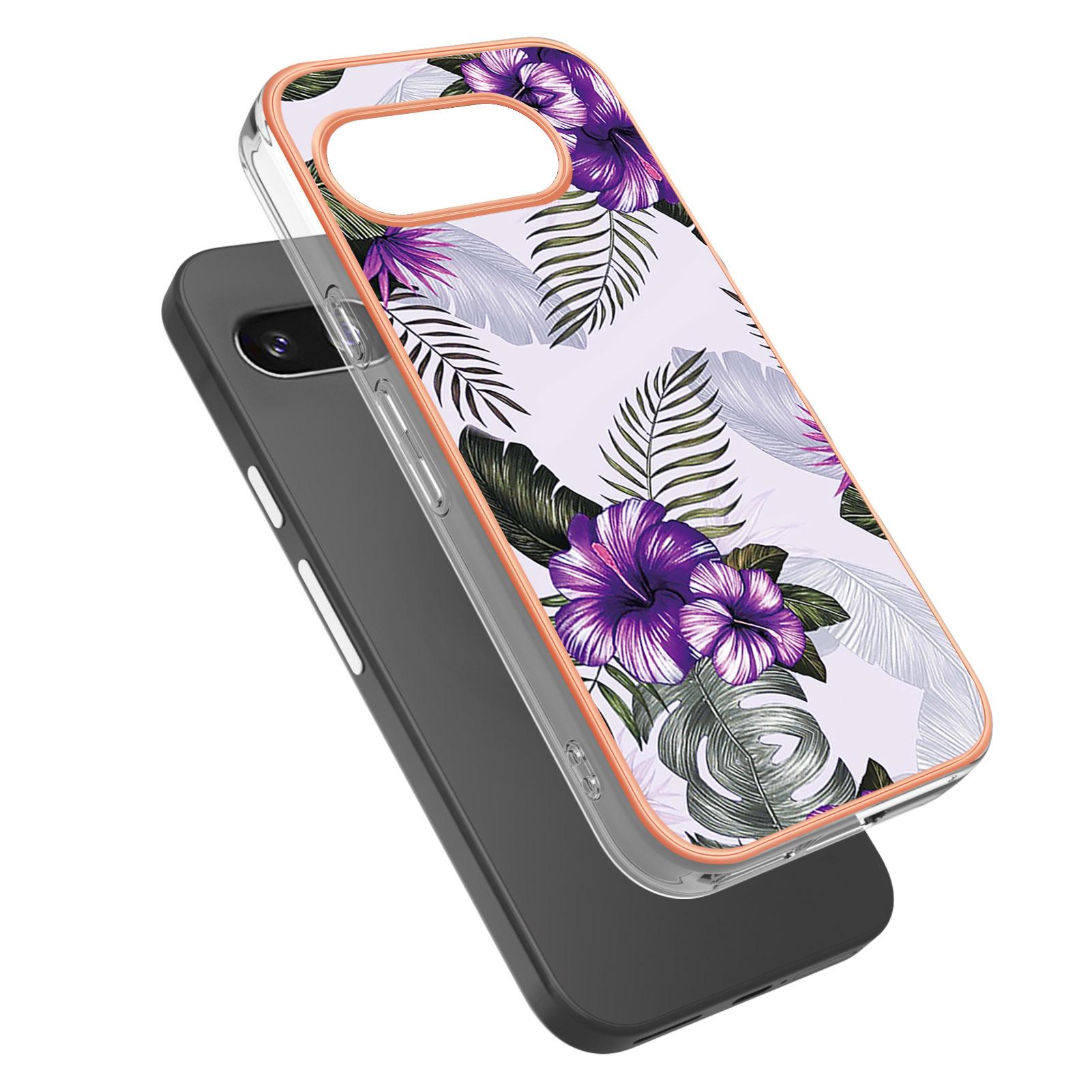 For Google Pixel 9a Case with IMD Marble Flower Pattern TPU Mobile Back Cover Type D
For Google Pixel 9a Case with IMD Marble Flower Pattern TPU Mobile Back Cover Type D