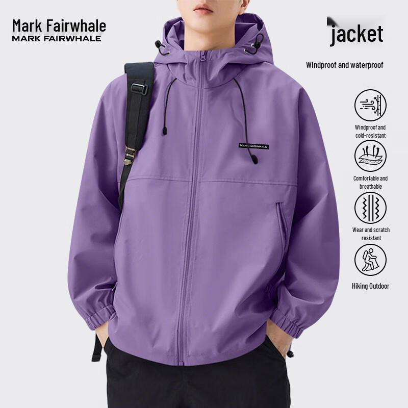Mark Hua Fei Men s Windproof Hooded Jacket 4XL
Mark Hua Fei Men s Windproof Hooded Jacket 4XL