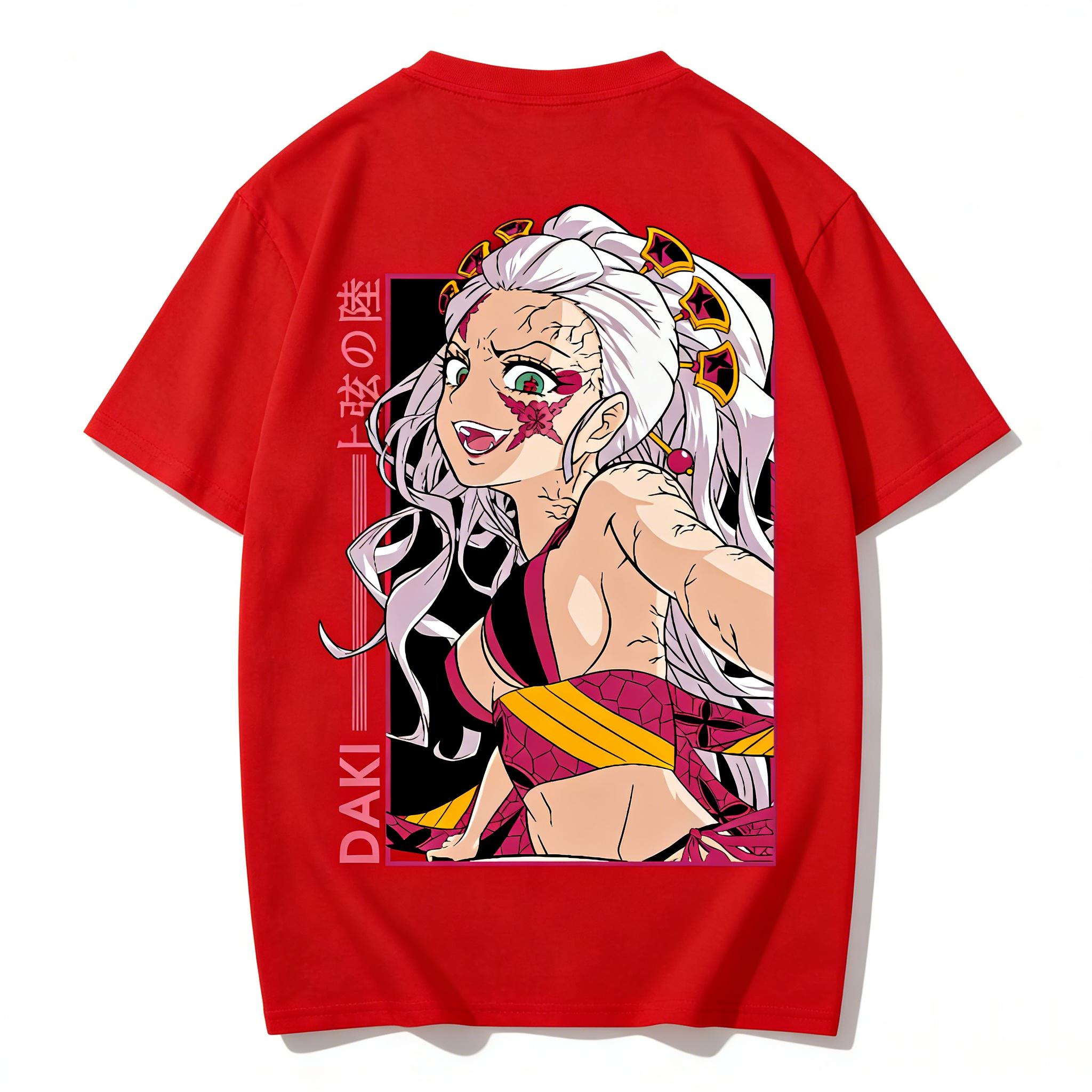 Demon Slayer Anime Daki T Shirt Men Women 2026 Summer Casual Cotton Short Sleeve Tee Graphic Print Oversized Streetwear Cosplay 4XL
Demon Slayer Anime Daki T Shirt Men Women 2026 Summer Casual Cotton Short Sleeve Tee Graphic Print Oversized Streetwear Cosplay 4XL