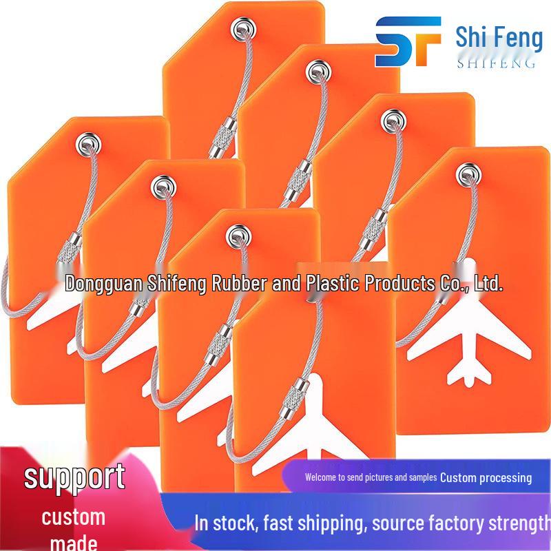 Silicone Luggage Tag - Soft Rubber Travel Hang Tag, Trendy Hot Selling Item Orange
Silicone Luggage Tag - Soft Rubber Travel Hang Tag, Trendy Hot Selling Item Orange
