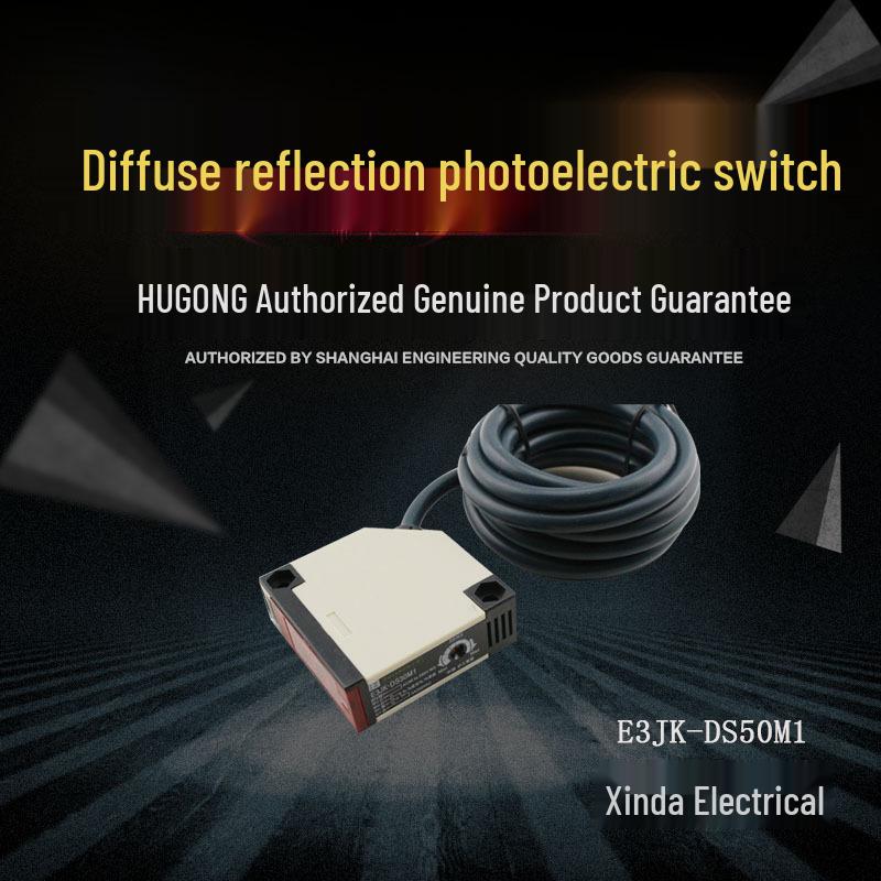 Huguang E3JK-DS50M1/2 Infrared Diffuse Reflection Sensor, Voltage: Chiib
Huguang E3JK-DS50M1/2 Infrared Diffuse Reflection Sensor, Voltage: Chiib