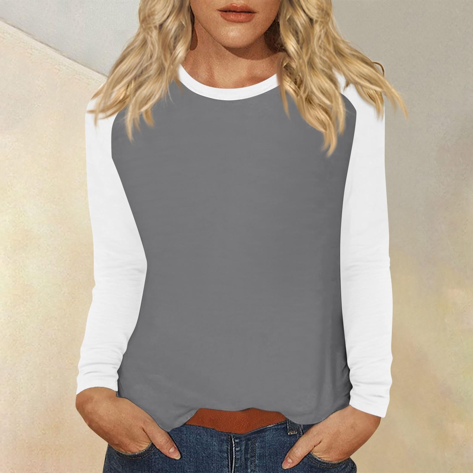 Женская футболка с принтом, длинный рукав, повседневная мода, базовая, круглый вырез, рукав реглан, топ XXL
Женская футболка с принтом, длинный рукав, повседневная мода, базовая, круглый вырез, рукав реглан, топ XXL