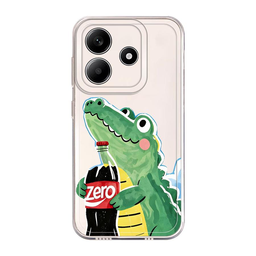 Cartoon Crocodile Case for Xiaomi Redmi Note 14 Pro Plus 14C 11S 13C 12S 12 11 Note 13 10S 9 10 A4 Soft Phone Cover Redmi Note 13 Pro 5G
Cartoon Crocodile Case for Xiaomi Redmi Note 14 Pro Plus 14C 11S 13C 12S 12 11 Note 13 10S 9 10 A4 Soft Phone Cover Redmi Note 13 Pro 5G