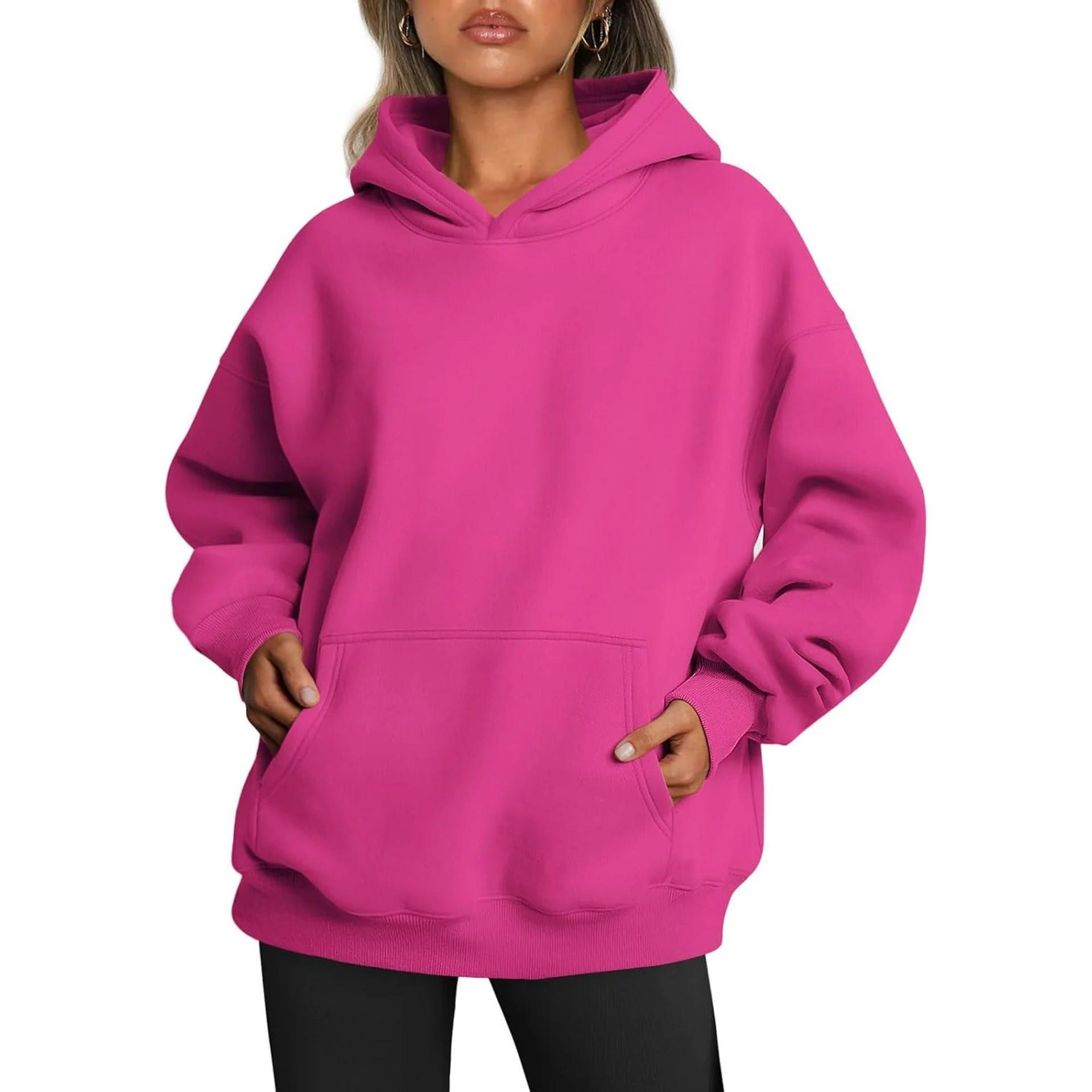 2026 Women s Spring/Autumn Hooded Sweatshirt with Pockets Small рожевий червоний колір
2026 Women s Spring/Autumn Hooded Sweatshirt with Pockets Small рожевий червоний колір