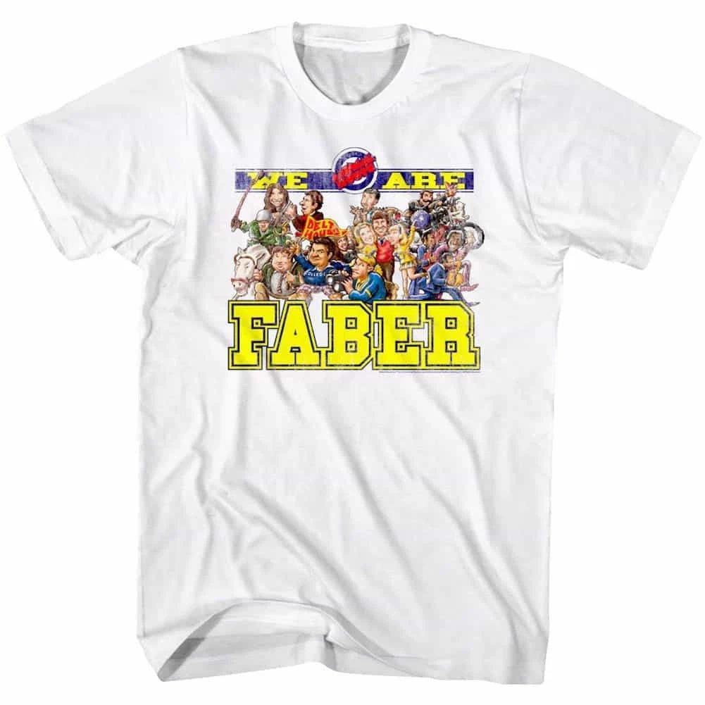 Animal House We are Faber University Men s T Shirt XL
Animal House We are Faber University Men s T Shirt XL