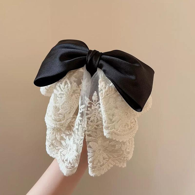 1 Piece Elegant Lace Bow Hair Claw Clip for Women Large Butterfly Hair Clip Ponytail Holder Sophisticated Updo Hair Accessories
1 Piece Elegant Lace Bow Hair Claw Clip for Women Large Butterfly Hair Clip Ponytail Holder Sophisticated Updo Hair Accessories