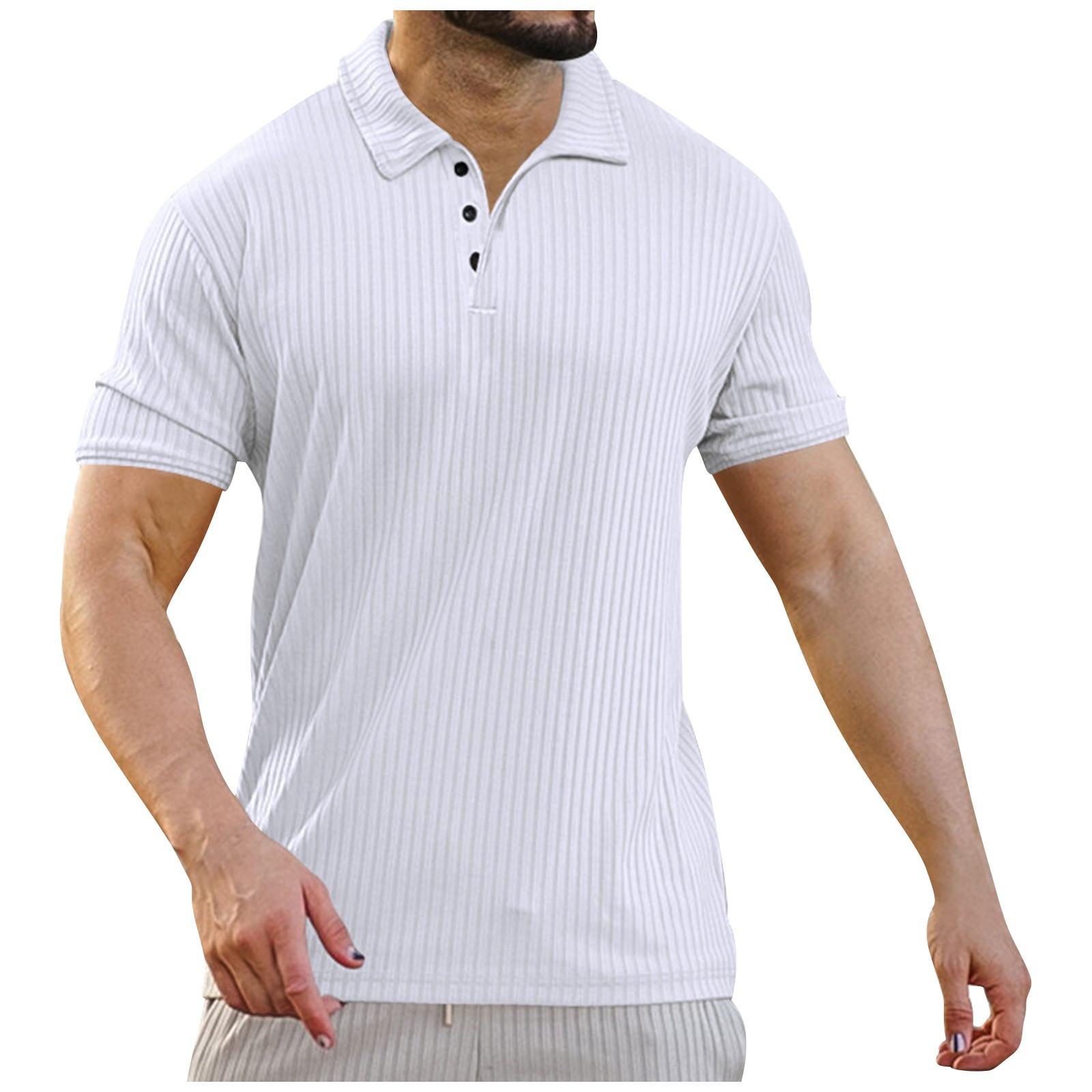 Мужская футболка с короткими рукавами, модная повседневная футболка соответствующего цвета XL белый
Мужская футболка с короткими рукавами, модная повседневная футболка соответствующего цвета XL белый