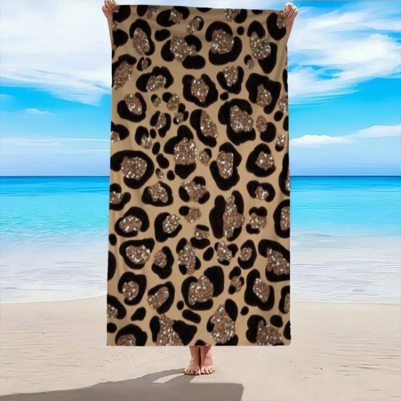 Leopard Pattern Beach Towel, Ultra-Absorbent, Quick-Dry, Comfortable & Practical for Beach, Pool, Bathroom, Outdoor Camping W40*H60(CM)
Leopard Pattern Beach Towel, Ultra-Absorbent, Quick-Dry, Comfortable & Practical for Beach, Pool, Bathroom, Outdoor Camping W40*H60(CM)
