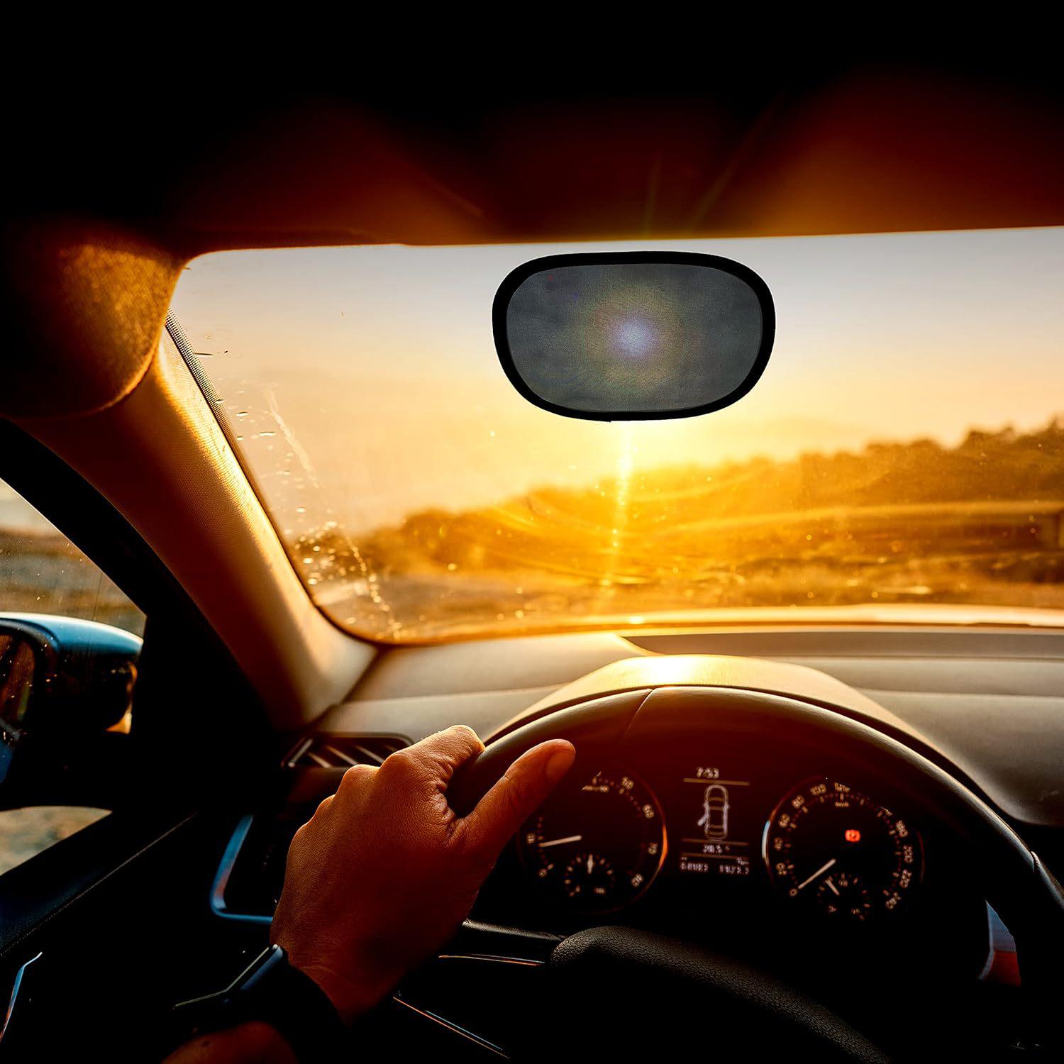 Mini Anti-Glare Car Sunshade Sun Visor Sun Curtain with Suction and Electrostatic Film 25x18 cm чорний
Mini Anti-Glare Car Sunshade Sun Visor Sun Curtain with Suction and Electrostatic Film 25x18 cm чорний