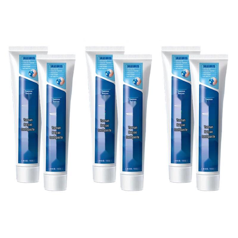Yunnan Baiyao Gum Care Fresh Breath Toothpaste (Morning Dew, 6-Pack)
Yunnan Baiyao Gum Care Fresh Breath Toothpaste (Morning Dew, 6-Pack)