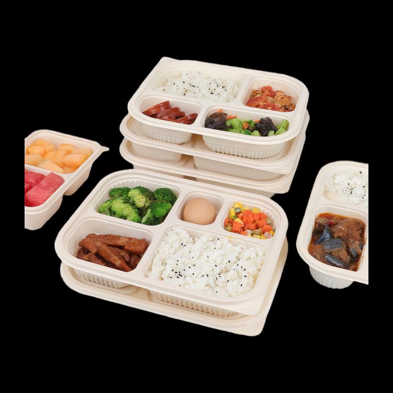 NHZHIW Five-Compartment Disposable Corn Starch Lunch Boxes
NHZHIW Five-Compartment Disposable Corn Starch Lunch Boxes